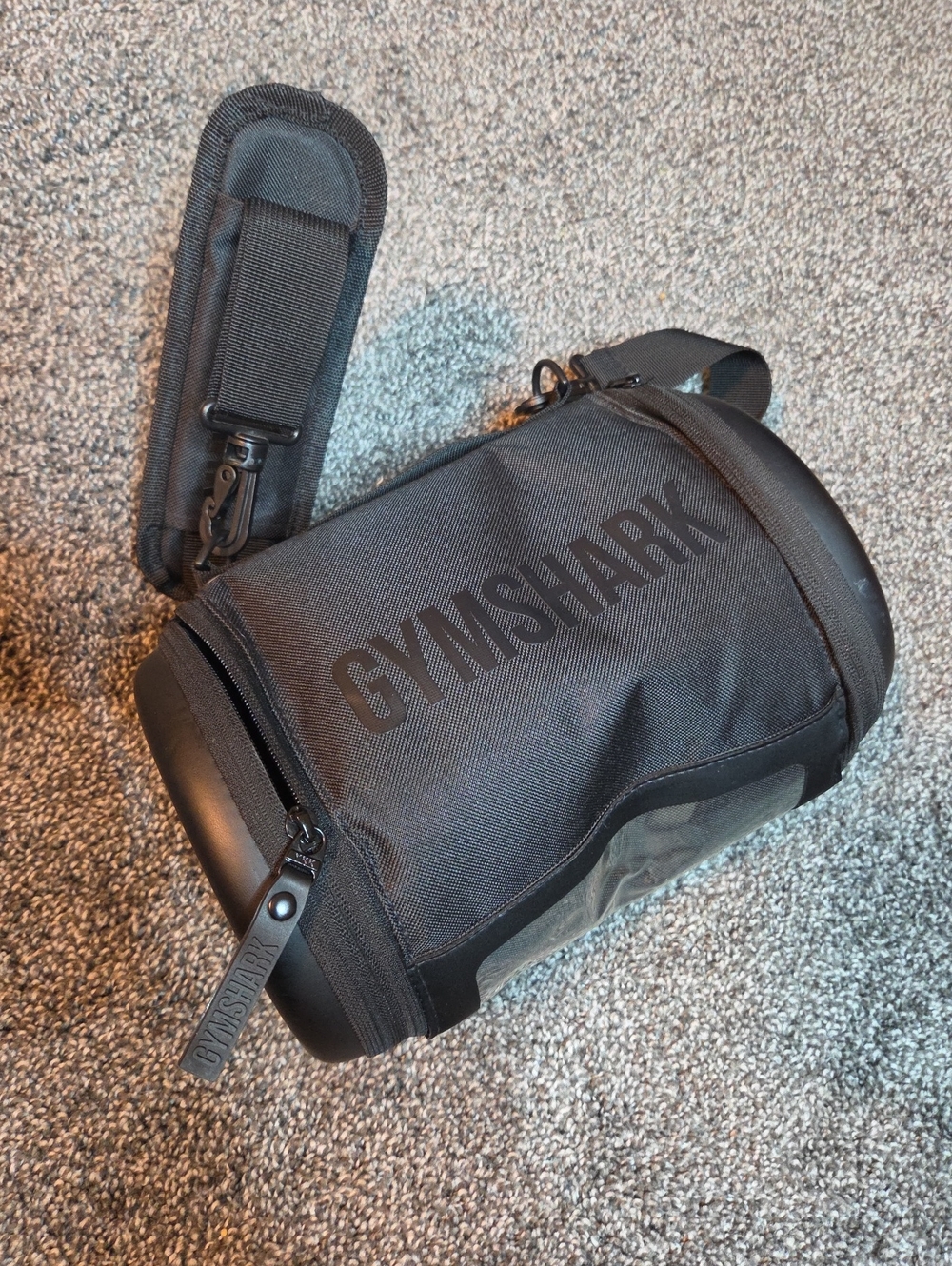 Gymshark Black Travel Bag - Purse